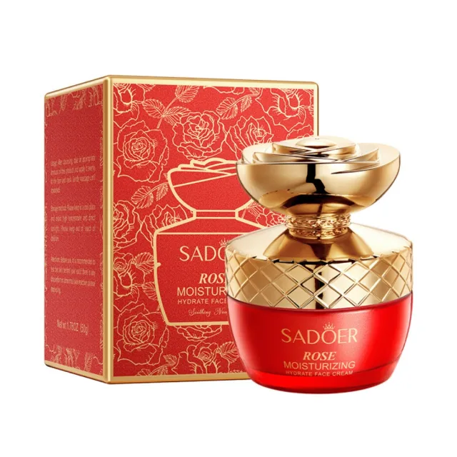 【iBloom】SADOER玫瑰保濕補水乳霜50g-2入組(玫瑰保濕霜 補水保濕)