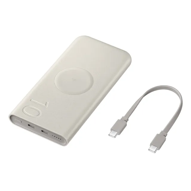 【Samsung 三星】原廠 10000mAh 25W Type C 無線閃充行動電源(EB-U2510)