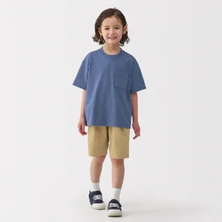 【MUJI 無印良品】兒童涼感寬版短袖T恤(共6色)