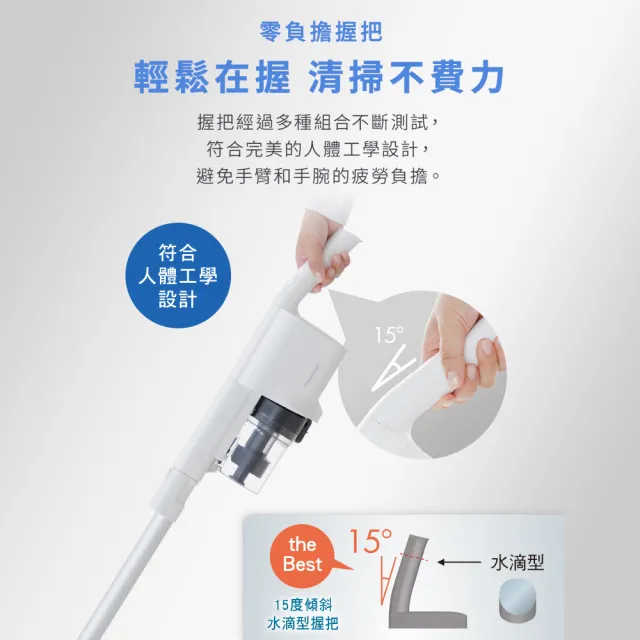 【Panasonic 國際牌】輕量無線吸塵器(MC-SB33J-W)