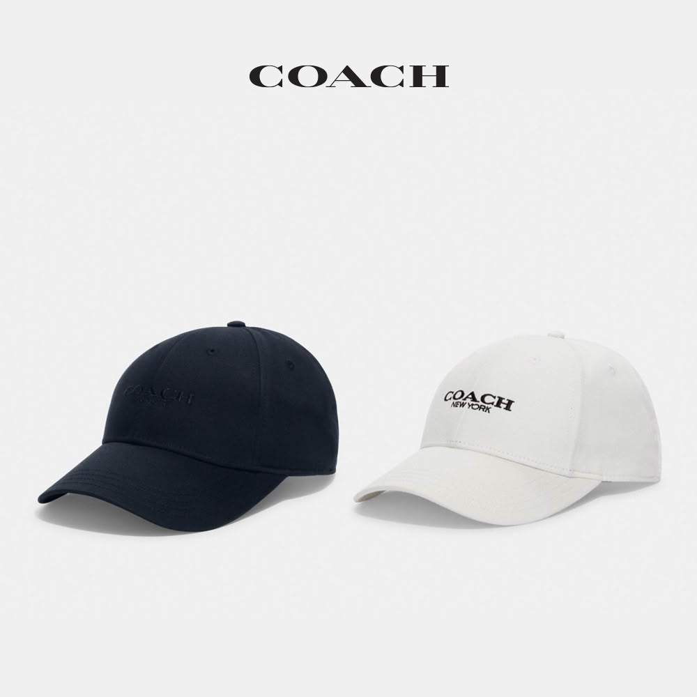 【COACH】蔻馳官方直營 刺繡棒球帽-2色任選(CAA64)