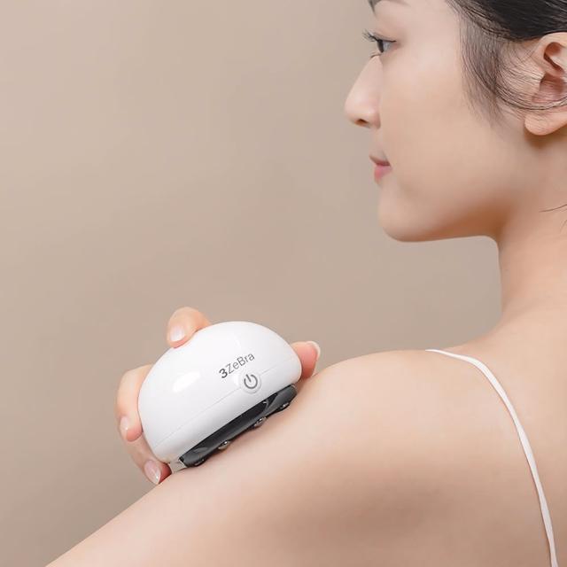 【3ZeBra 三隻斑馬】舒浮罐︱智能負壓刮痧拔罐器(電動拔罐器 刮痧滑罐按摩 母親節禮物)