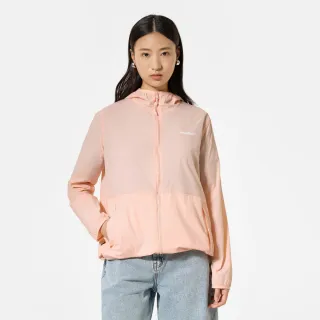【Timberland】女款粉色涼感防曬外套(A67HFERV)