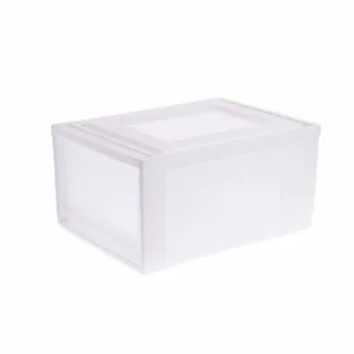 【特力屋】日本IRIS 抽屜整理箱 收納箱 35x45x23.5公分 BC-450