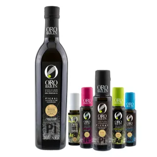 【Oro Bailen 皇嘉】特級冷壓初榨橄欖油 皇家級Picual 500ml+100ml 經典組(生飲首選/低油酸/多國大獎)