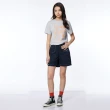 【JEEP】女裝 森林風格純棉短袖T恤(灰色)