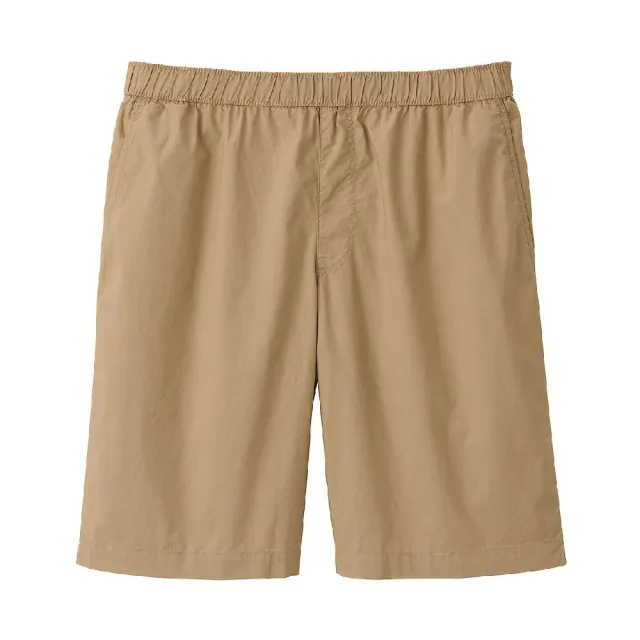 【MUJI 無印良品】男水洗平織布舒適短褲(共8色)