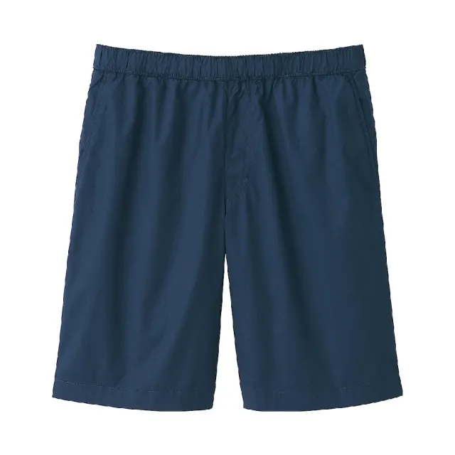 【MUJI 無印良品】男水洗平織布舒適短褲(共8色)