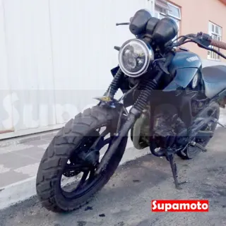 【Supamoto】前叉防塵套—E(前避震/32mm/33mm/橡皮套/酷龍/雲豹/KTR/復古/檔車/改裝/通用)