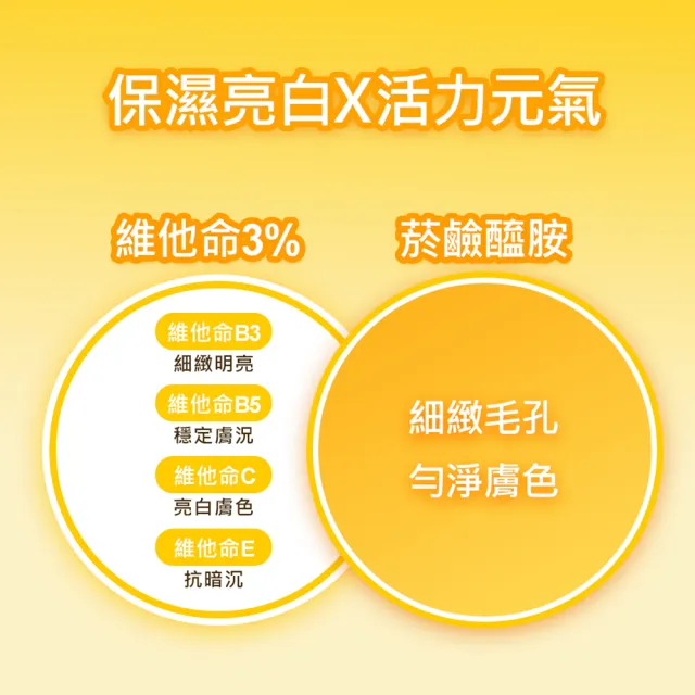 【ShinCos.Lab】韓國維他命3%亮白霜100ml(輕盈不黏膩   鎖住白皙水嫩)