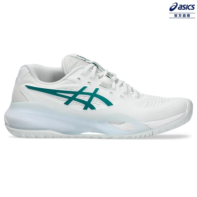 【asics 亞瑟士】GEL-RESOLUTION X 女款 溫網 網球鞋(1042A279-103)