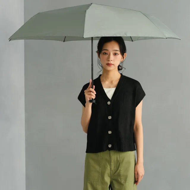 【Wpc.】官方直營中性素色大傘面晴雨傘手動折傘-多色(輕量/抗UV/晴雨傘)
