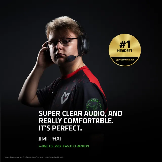 【Razer 雷蛇】BlackShark V2 Pro 黑鯊V2 Pro 無線電競耳機(2023)