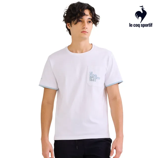 【LE COQ SPORTIF 公雞】短袖T恤 男款-3色-LWV21303