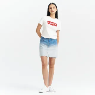 【LEVIS】牛仔裙 Performance Cool 牛仔短裙 撞色牛仔裙 涼感牛仔裙 涼感褲 熱賣單品 002YE-0001