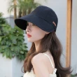 【I.Dear】韓國網紅同款趙露思春夏薄款復古休閒寬簷鴨舌帽(3款/棒球帽 遮陽帽 高爾夫球帽 空頂帽 遮陽帽女)