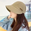 【I.Dear】韓國網紅同款趙露思春夏薄款復古休閒寬簷鴨舌帽(3款/棒球帽 遮陽帽 高爾夫球帽 空頂帽 遮陽帽女)