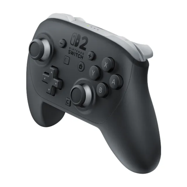 【Nintendo 任天堂】NS2 Switch 2 黑灰色 Pro 控制器 手把(台灣公司貨)