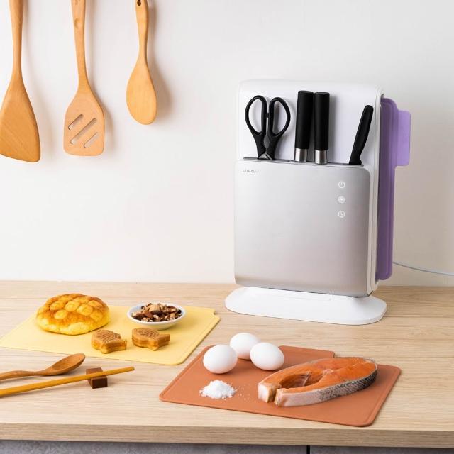 【JWAY】美型砧板刀具自動烘乾消毒機 JY-NF431(砧板 殺菌機 刀架 砧板架 刀具架 廚房收納 禮物)