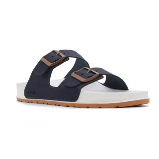 【People Footwear】加拿大休閒鞋 防水鞋 涼鞋 平底鞋 拖鞋(LENNON HERITAGE 藍儂經典版 遠洋藍)