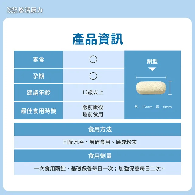 【悠活原力】原力海藻鈣+鎂錠X3盒(60入/盒 )