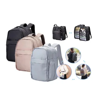 【台隆手創館】ELECOM 推活!可拆2WAY後背痛包-L(後背包)