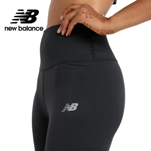 【NEW BALANCE】NB 25吋彈性緊身褲_WP51112BK_女性_黑色(美版 版型偏大)
