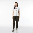 【JEEP】女裝 造型口袋彈性休閒長褲(棕色)