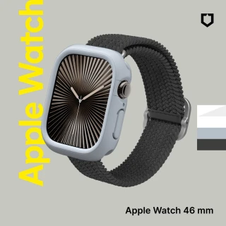 【RHINOSHIELD 犀牛盾】Apple Watch S10 46mm CrashGuard NX模組化防摔邊框手錶保護殼