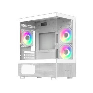 【技嘉平台】i5 六核 GeForce RTX 3050 Win11{墨雲W}電玩電腦(I5-12400F/B760/32G/1TB)