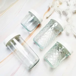 【WildJar】寬口/窄口/飲料梅森罐/飲料杯/馬克杯/收納罐/360ml-1000ml(1入附蓋)