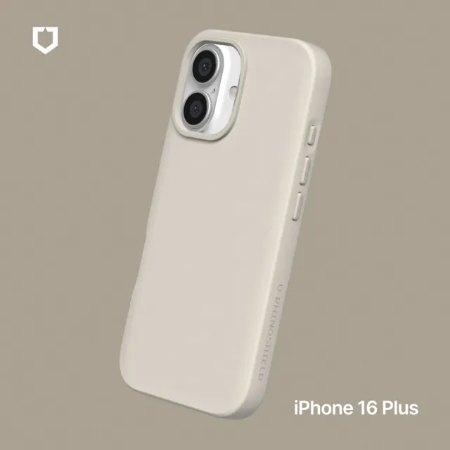 【RHINOSHIELD 犀牛盾】iPhone 16 Plus 6.7吋 SolidSuit 經典防摔背蓋手機保護殼(相機鍵開孔版)