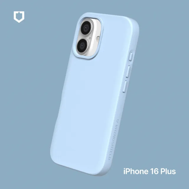 【RHINOSHIELD 犀牛盾】iPhone 16 Plus 6.7吋 SolidSuit 經典防摔背蓋手機保護殼(相機鍵開孔版)