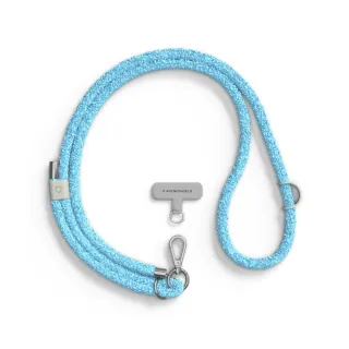 【RHINOSHIELD 犀牛盾】編織手機掛繩組合-背帶式(手機掛繩+掛繩夾片)(限量款∣三色可選)