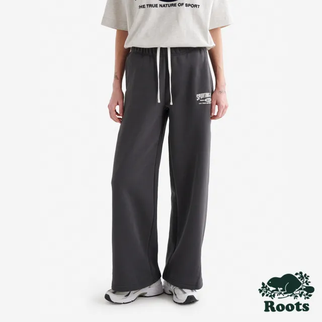 【Roots】Roots女裝- SPORTING GOODS 99 棉褲(鐵灰色)