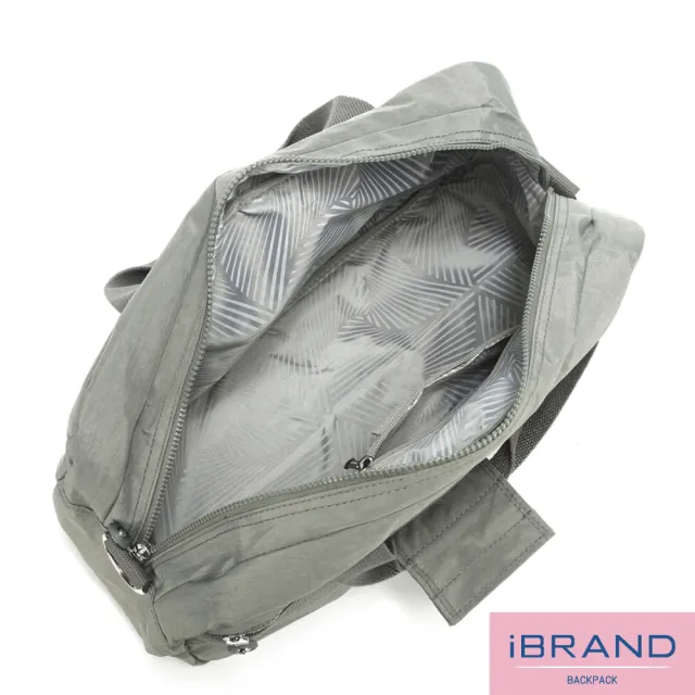 【iBrand】雙11 輕盈防潑水2WAYS手提斜側背旅行袋行李袋(防水包 藍色)