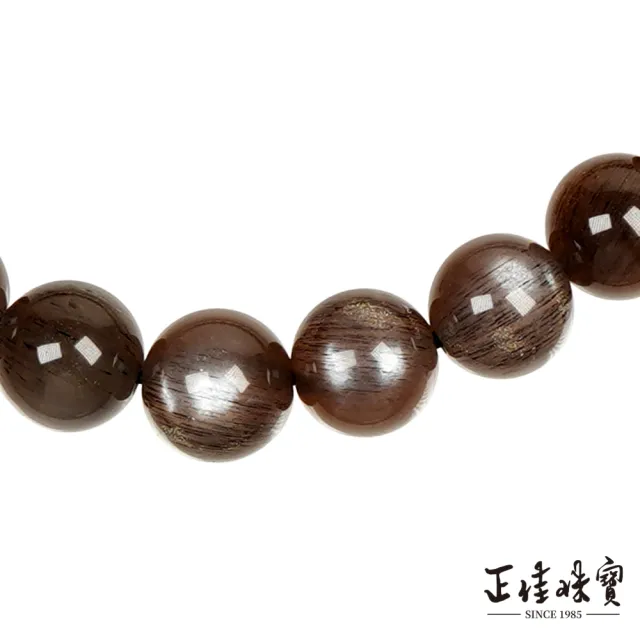 【正佳珠寶】黑金骨幹太陽石 黑太陽 7.8-8.3mm 黑金骨幹太陽石手珠