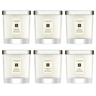 【Jo Malone】香氛工藝蠟燭200g+含禮盒(多款任選 國際航空版 鼠尾草/英國梨/牡丹/青檸羅勒/黑石榴)
