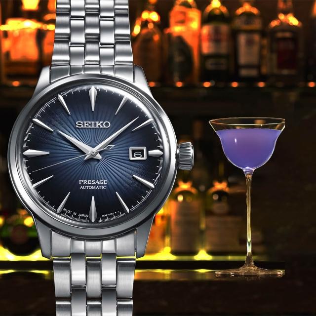 【SEIKO 精工】Presage 調酒師機械錶-40mm 618年中慶 推薦(4R35-01T0A SRPB41J1)