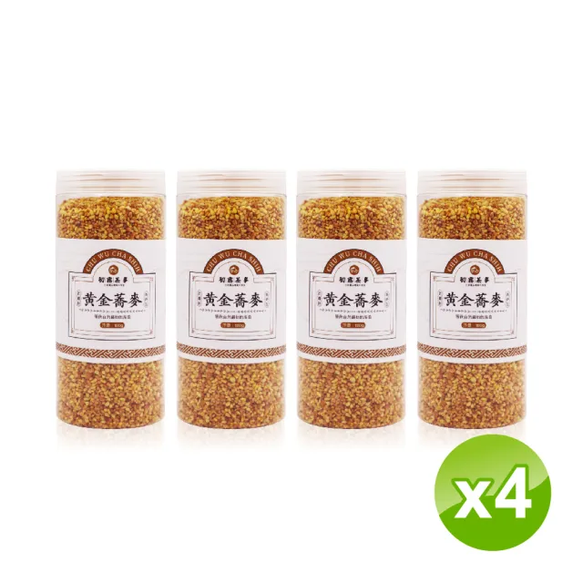 【初霧茶事】黃金蕎麥茶-180g×4瓶(黃金蕎麥茶、蕎麥茶、養生茶、穀物茶、無咖啡因茶)