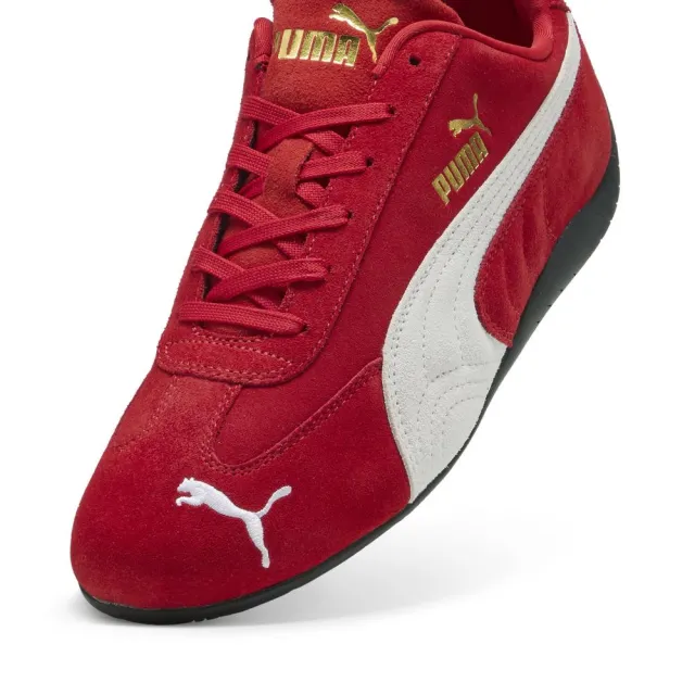 【PUMA 官方旗艦】Speedcat OG 休閒運動鞋 男女共同 39884602(男鞋 女鞋 賽車鞋 薄底鞋 紅色)