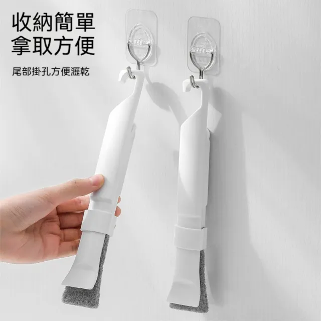 【茉家】鏟刀式菜瓜布除塵清潔刷-替換刷頭1組(不含清潔刷)