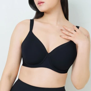 【Triumph 黛安芬】超塑勻體 鋼圈內衣 C-E(經典黑)