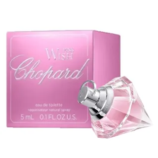【CHOPARD 蕭邦】蕭邦粉紅心鑽女性淡香水5ml(買一送一)
