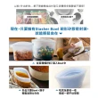 【美國Stasher】碗形S 4入組｜矽膠密封保鮮食物袋(食材分裝、冷凍微波、-40℃-218℃)