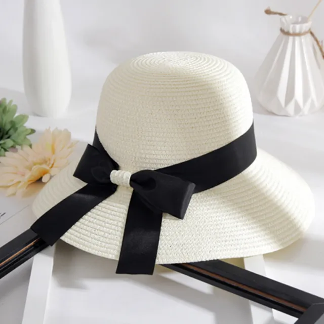【Very Buy 非常勸敗】親子草帽女夏季防曬遮陽大沿帽海邊度假草編漁夫帽出遊遮臉帽子