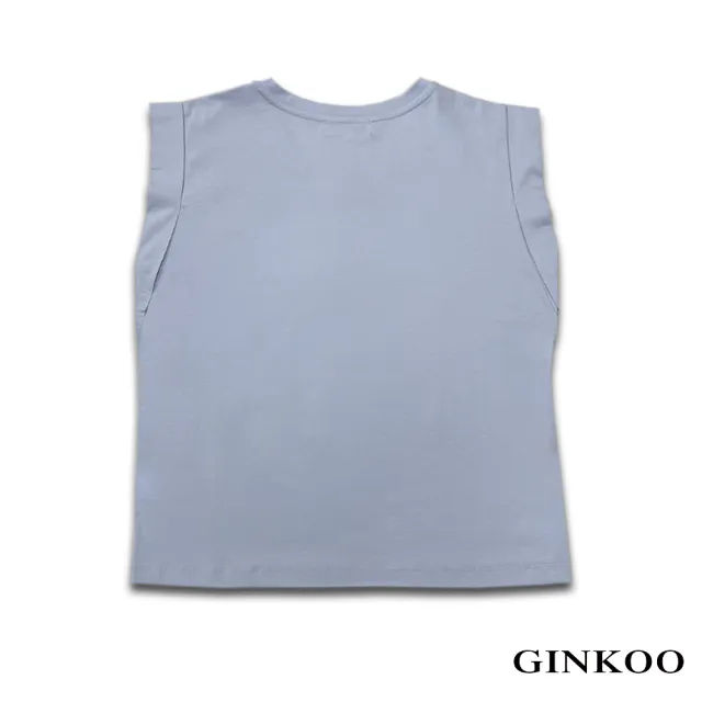 【GINKOO 俊克】holiday簡約連肩袖背心