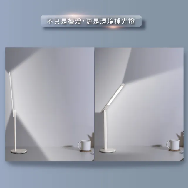 后陀 Philips 飛利浦PD049 品昊66239 LED全光譜護眼檯燈白色上下通透出光三