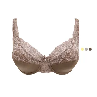 【Gennies 奇妮】2件組*哺乳內衣 彈性蕾絲內衣(共3色)