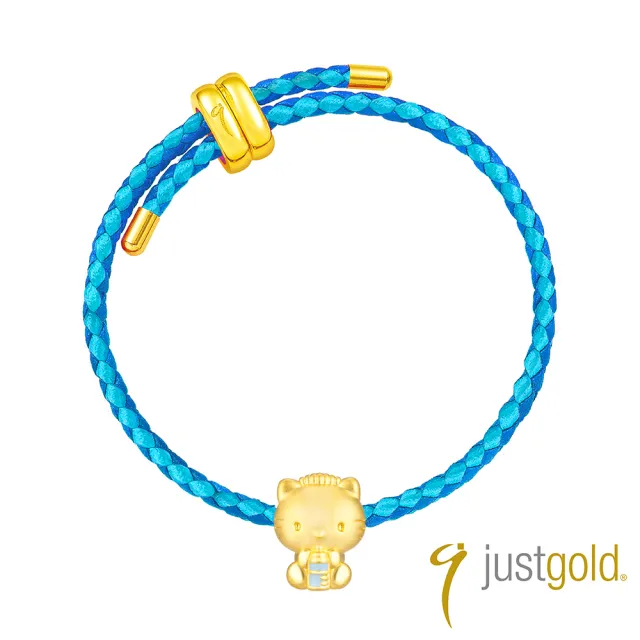 【Just Gold 鎮金店】三麗鷗 奶萌寶寶 黃金串珠(任選-2)